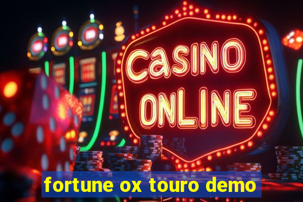 fortune ox touro demo